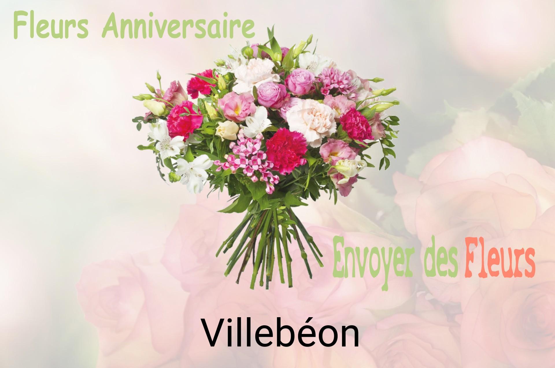 Bouquet de fleurs d’anniversaire livré à Villebéon