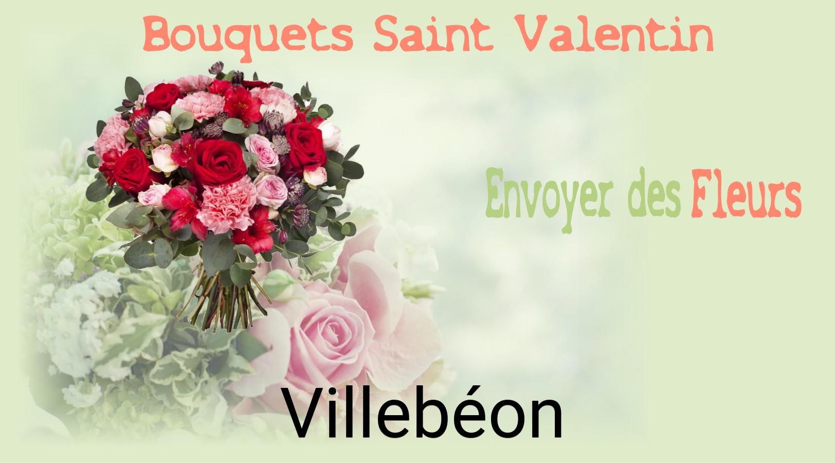 Roses de Saint-Valentin livrées à Villebéon